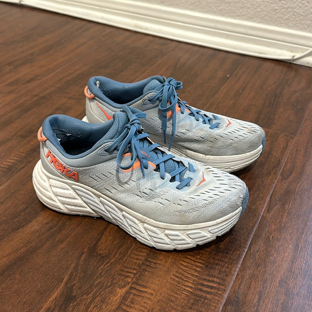 Hoka Gaviota 4 Running Shoe - Wide Width (Women size 8)